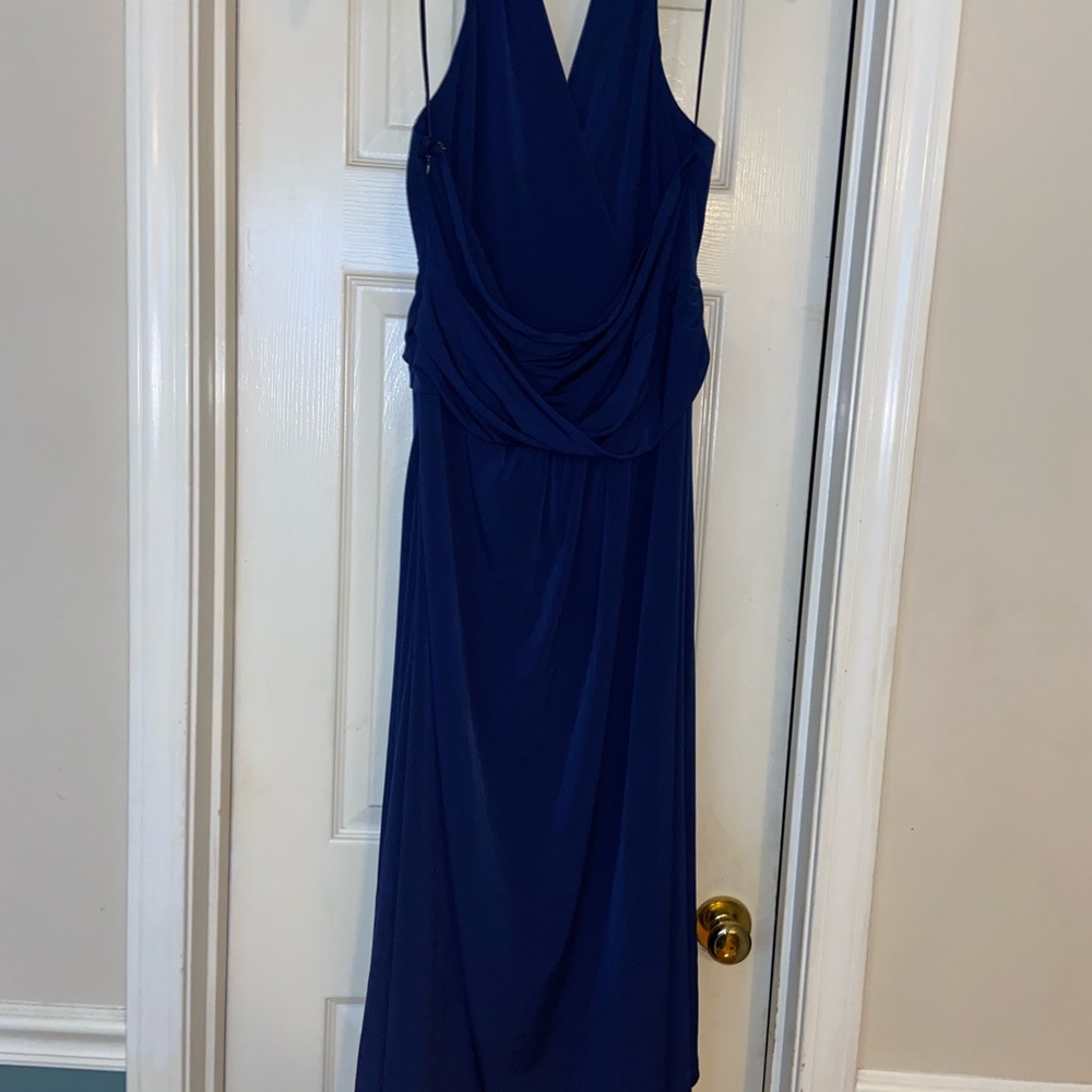 Michael Kors Navy Backless Dress